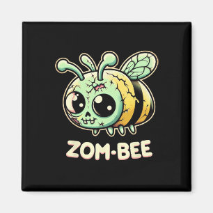 Zom-Biene Adoritable Creepy Zombie Bee Cartoon Hal Magnet