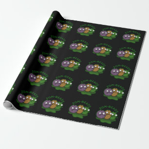 Zom-Perlen Funny Halloween Zombie Beads Pun Dark B Geschenkpapier