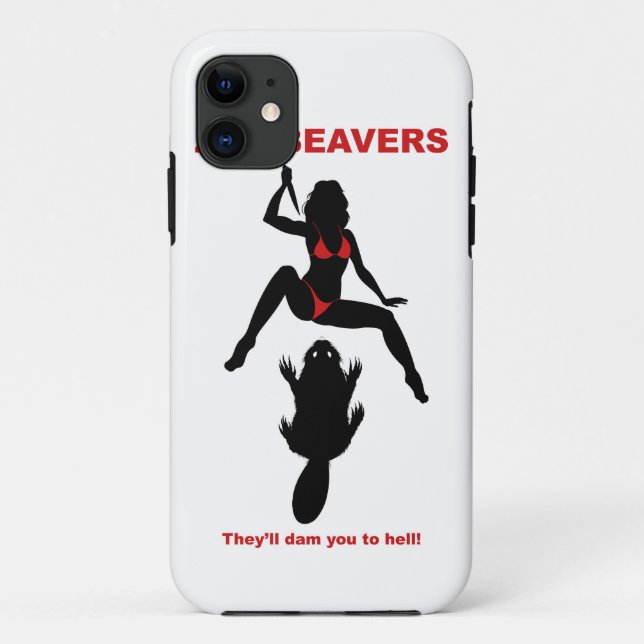 ZOMBEAVERS iPhone Fall Case-Mate iPhone Hülle (Rückseite)