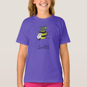 ZomBEE Zombie Bee Girl's Kid's T - Shirt
