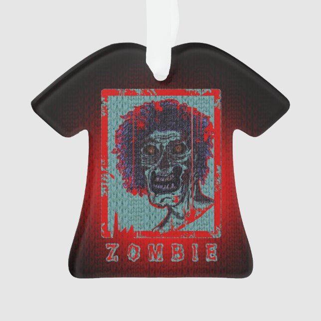 Zombi-Rouge et bleu affligés (devant)