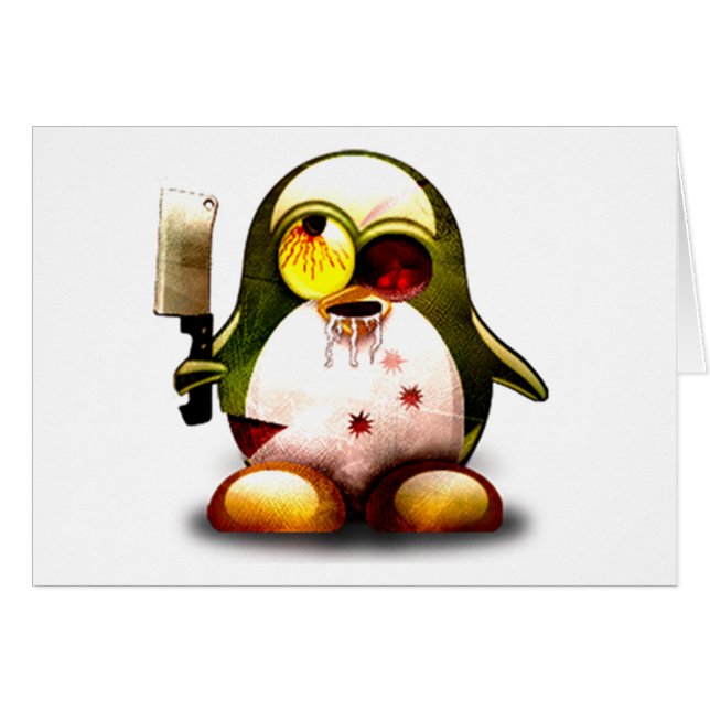 Zombi Tux (Linux Tux) (Devant horizontal)