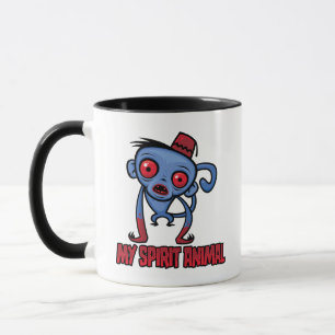 Zombie-Affe ist mein Seelentier Tasse