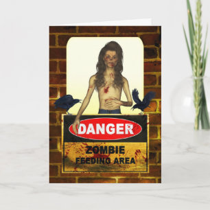 Zombie-alles- Gute zum Geburtstagkarte Karte