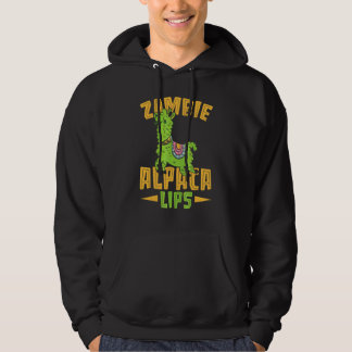 Zombie Alpacalips Lama Alpaka-Flüsterer Hoodie