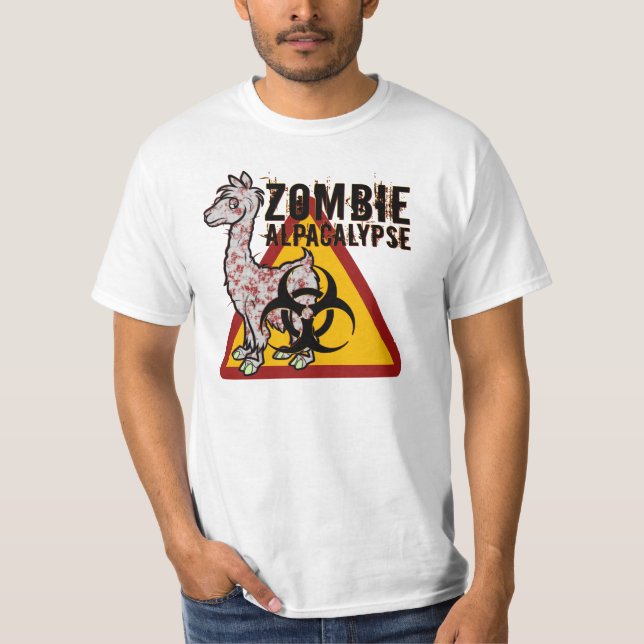 Zombie Alpacalypse T-Shirt (Vorderseite)