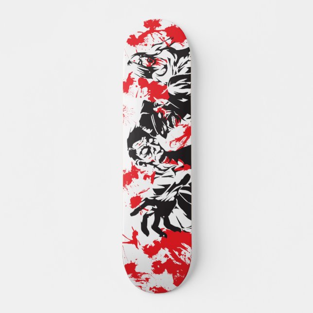 Zombie-Angriff Skateboard (Vorne)