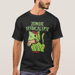 Zombie Apawcalypse Niedlich Kitten Zombie Zombie C T-Shirt