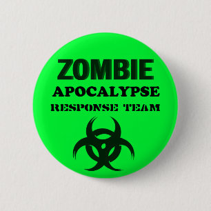 Zombie Apocolypse Warteteam Button