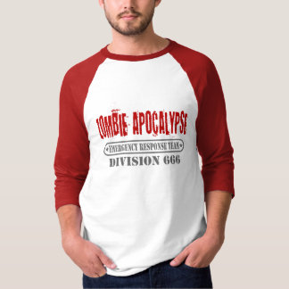 Zombie-Apokalypse-Abteilung 666 T-Shirt
