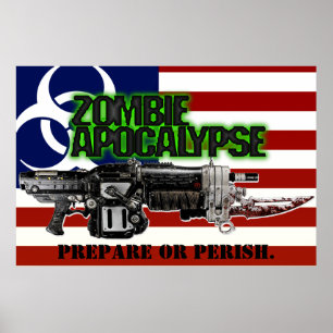 Zombie Apokalypse America Poster