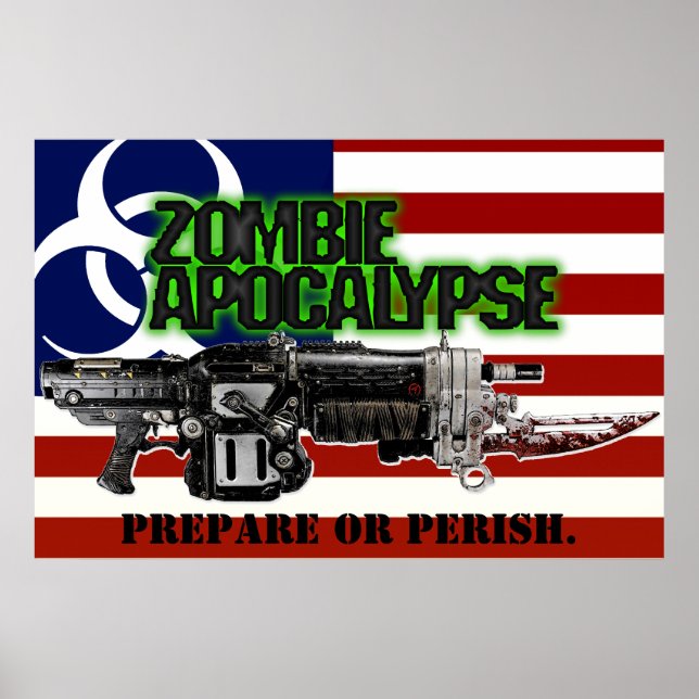Zombie Apokalypse America Poster (Vorne)