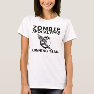 Zombie-Apokalypse, die den Team-Tank-Top betreibt T-Shirt
