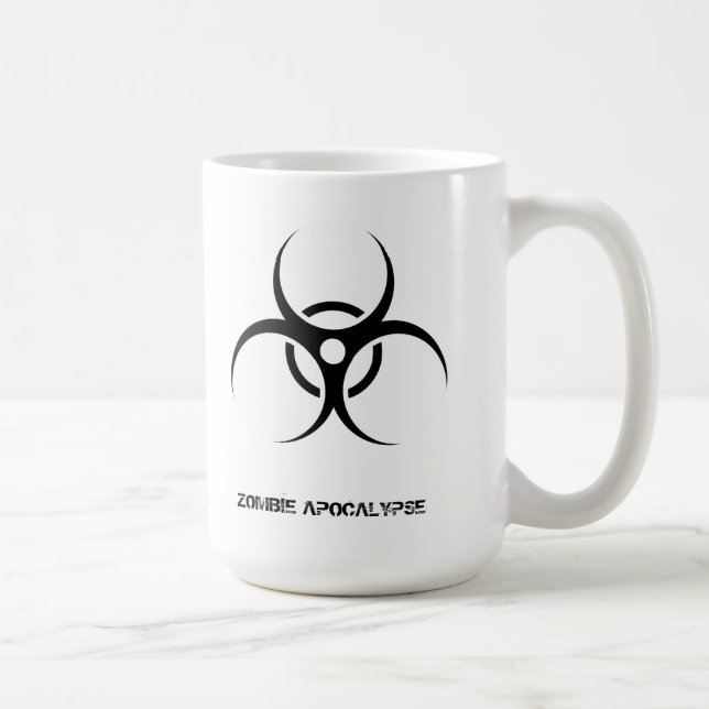Zombie-Apokalypse-Kaffeetasse Kaffeetasse (Rechts)