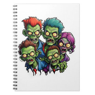 Zombie Apokalypse Notizblock