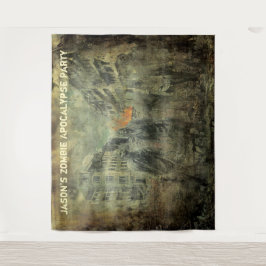 Zombie Apokalypse Party Foto Hintergrund Wall Prop Wandteppich