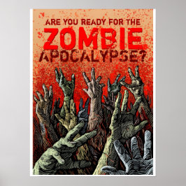 Zombie Apokalypse Poster