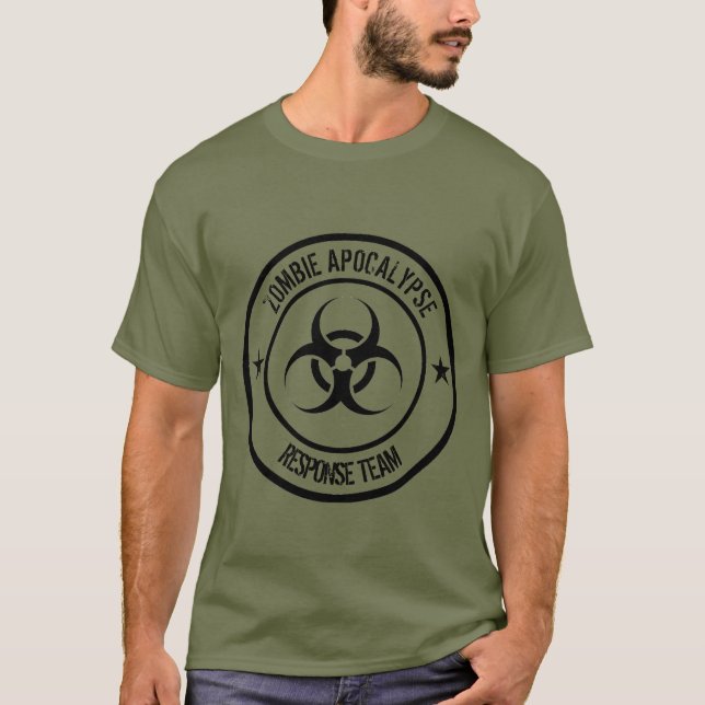 Zombie Apokalypse Response Team T-Shirt (Vorderseite)