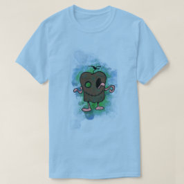 Zombie Apple Blue T-Shirt