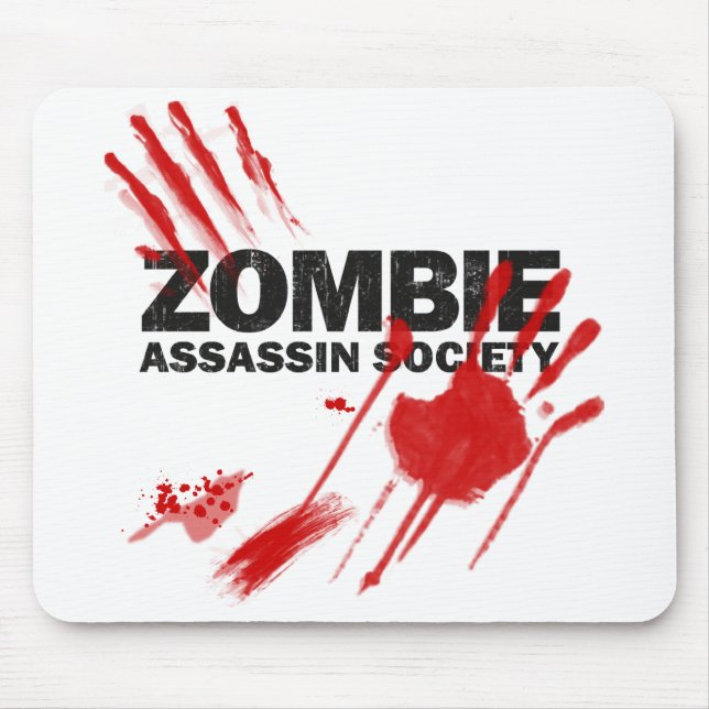 Zombie-Assassassin-Gesellschaft Mousepad (Vorne)