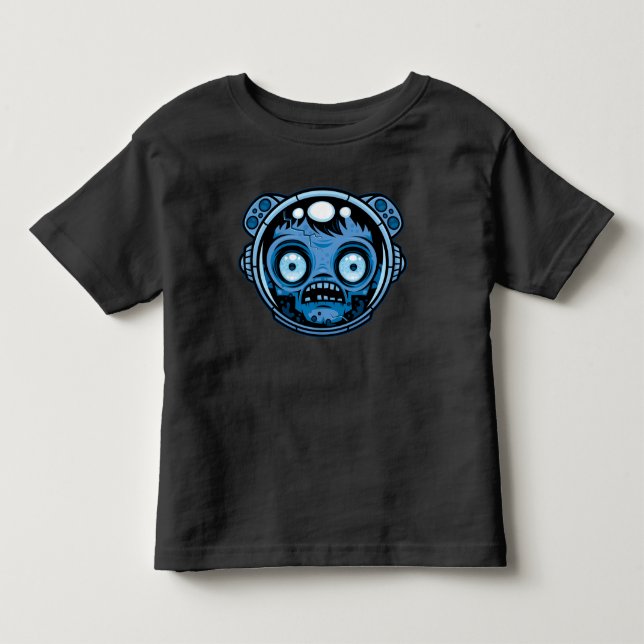 Zombie Astronaut Kleinkind T-shirt (Vorderseite)