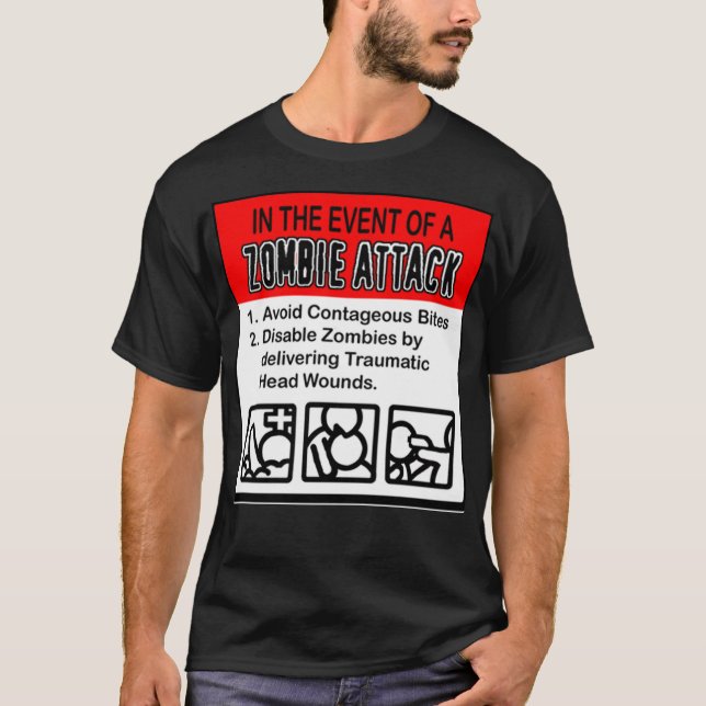 ZOMBIE ATTACK! T-Shirt (Vorderseite)