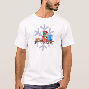 Zombie auf einem Schelf T-Shirt