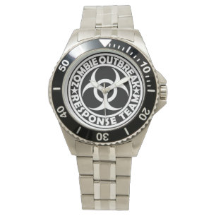 Zombie-Ausbruch Armbanduhr