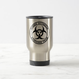 Zombie-Ausbruch-Warteteam (Biogefährdung) Reisebecher