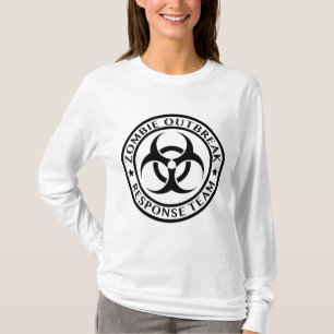 Zombie-Ausbruch-Warteteam T-Shirt