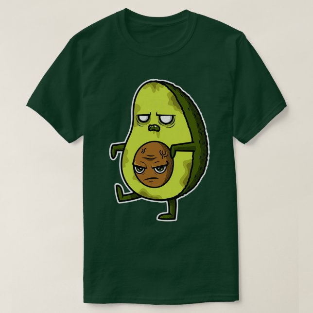 Zombie avocado Classic TShirt (Design vorne)