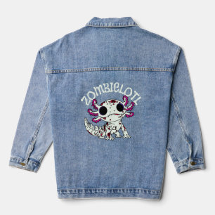 Zombie Axolotl Jeansjacke