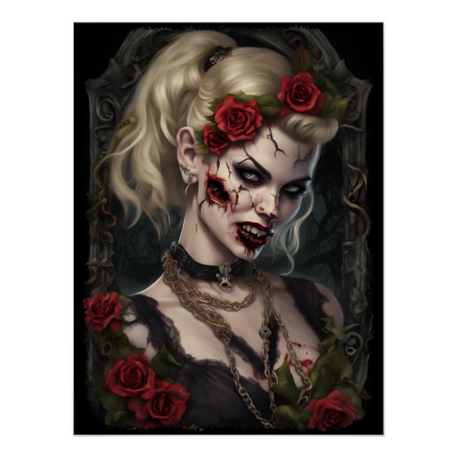 Zombie Babe 04 Poster (Vorderseite)