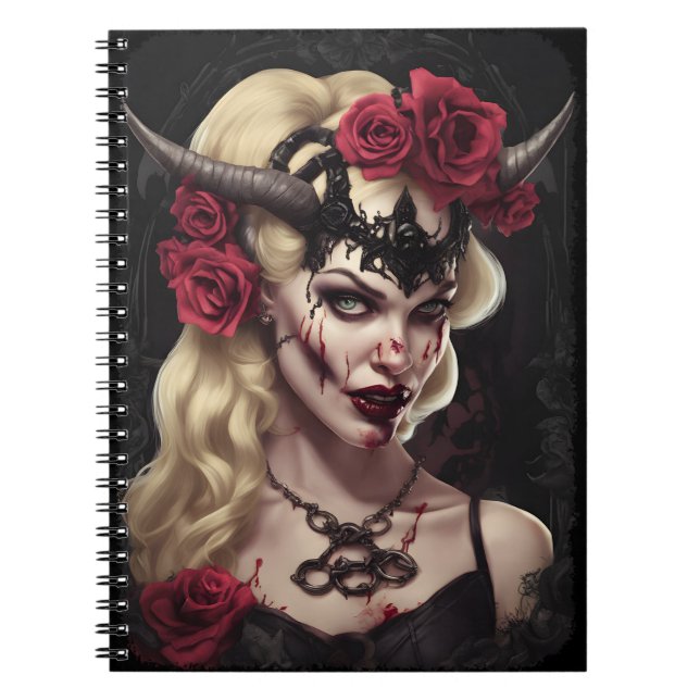 Zombie Babe 06 Notizblock (Vorderseite)