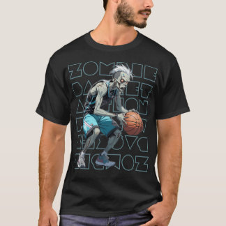 Zombie Basketball Action T-Shirt