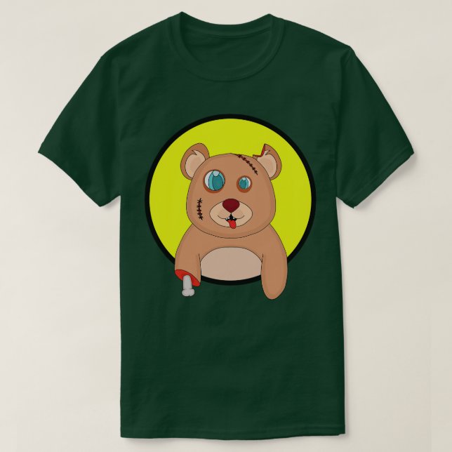 Zombie Bear 1 T-Shirt (Design vorne)