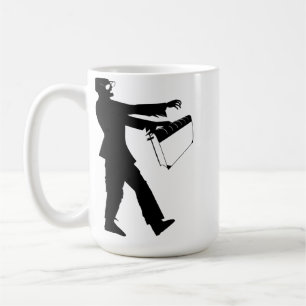 Zombie-Bibliothekar-Tasse Kaffeetasse