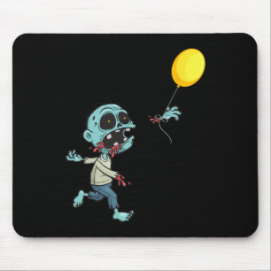 Zombie Birthday Ballon - Niedliche Zombie Kinder A Mousepad