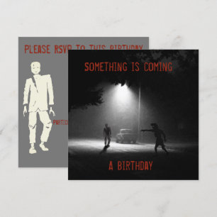 ZOMBIE BIRTHDAY PARTY INVITATION by Jetpackcorps Einladung
