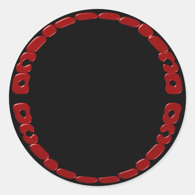 Zombie Bite Stickers (Vorderseite)