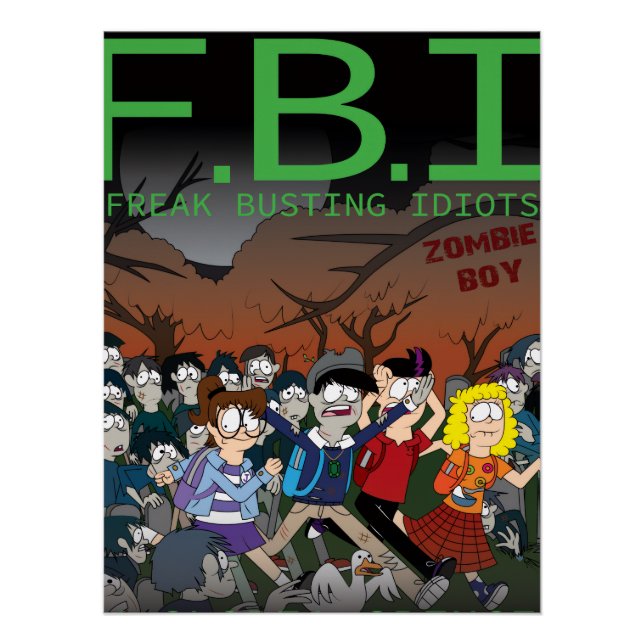 Zombie Boy Cover Poster (Vorderseite)