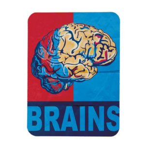 Zombie Brain Magnet