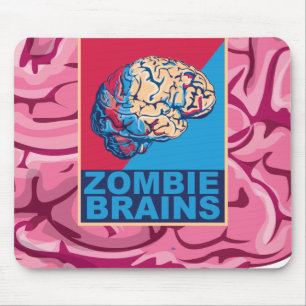 Zombie Brain Mousepad
