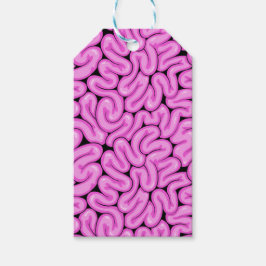Zombie Brain Pattern Geschenkanhänger