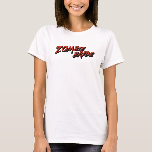 Zombie Bride T-Shirt (Vorderseite)