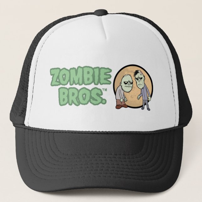 Zombie Bros Hut Truckerkappe (Vorderseite)