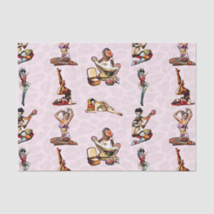 Zombie-Button Ups Seidenpapier