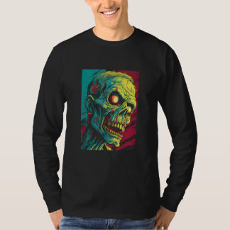 Zombie by Haunted Horror Halloween 9 T-Shirt