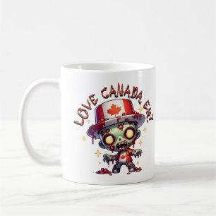 Zombie Canada-Tag Kaffeetasse