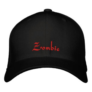 Zombie Cap / Hat Bestickte Kappe